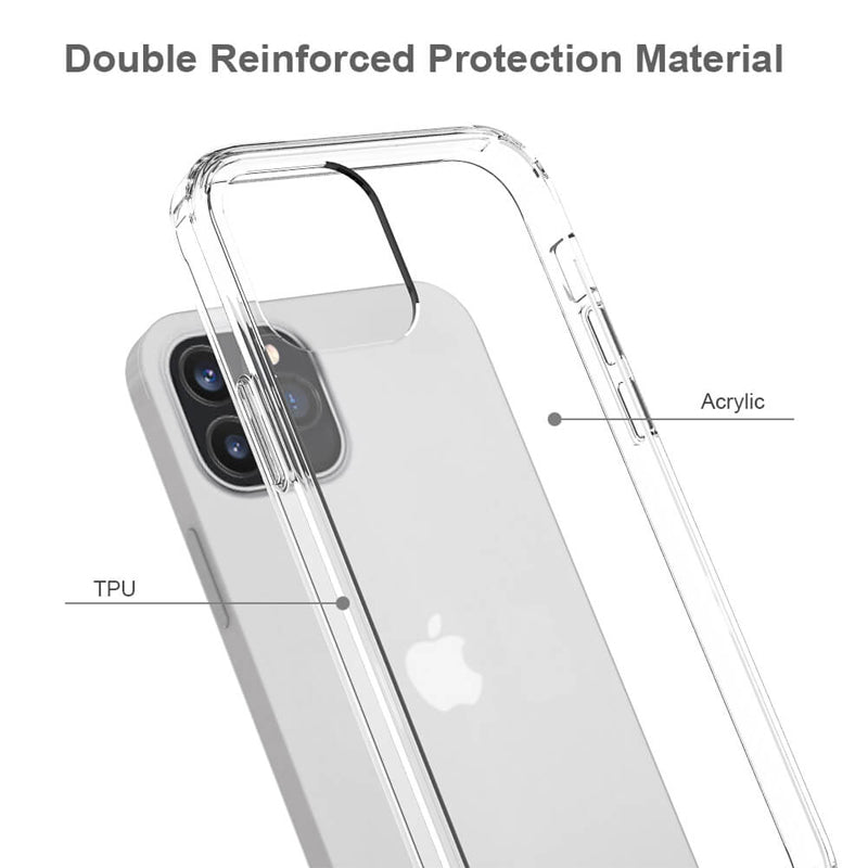 Armor-X Cbn Protective Case Miliatry Grade Shockproof Case - iPhone 12 & 12 Pro / Black