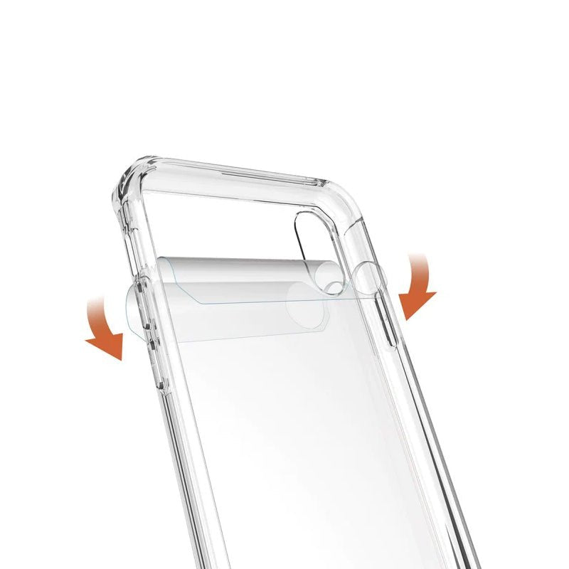 Armor - X iPhone X Slim Tpu Rugged Case - Clear