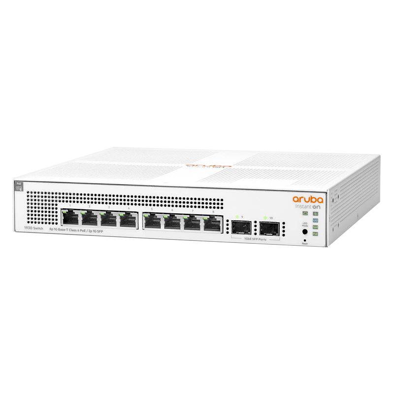 Aruba Instant On 1930 8G Class4 PoE Switch - 8 Port / AC 120/230 V - Switch - Networking Products