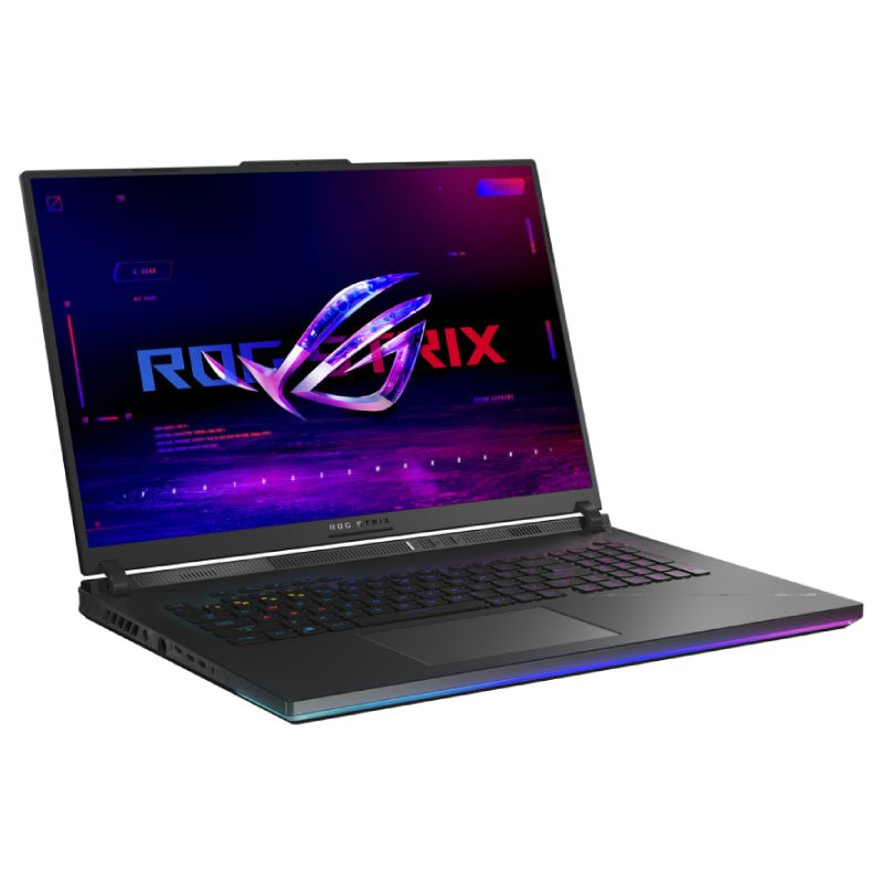 آسوس الشاشة ROG Strix 18 G834 - شاشة WQXGA QHD+ مقاس 18.0 بوصة / آي 9 / 32 جيجابايت / 2 تيرابايت (NVMe م.2 إس إس دي) / 16 جيجابايت في جي إيه RTX 4090 / ويندوز 11 هوم / ضمان سنة - لابتوب 