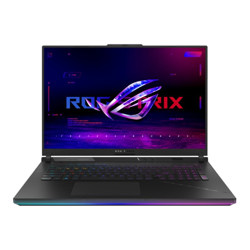 آسوس الشاشة ROG Strix 18 G834 - شاشة WQXGA QHD+ مقاس 18.0 بوصة / آي 9 / 32 جيجابايت / 2 تيرابايت (NVMe م.2 إس إس دي) / 16 جيجابايت في جي إيه RTX 4090 / ويندوز 11 هوم / ضمان سنة - لابتوب 