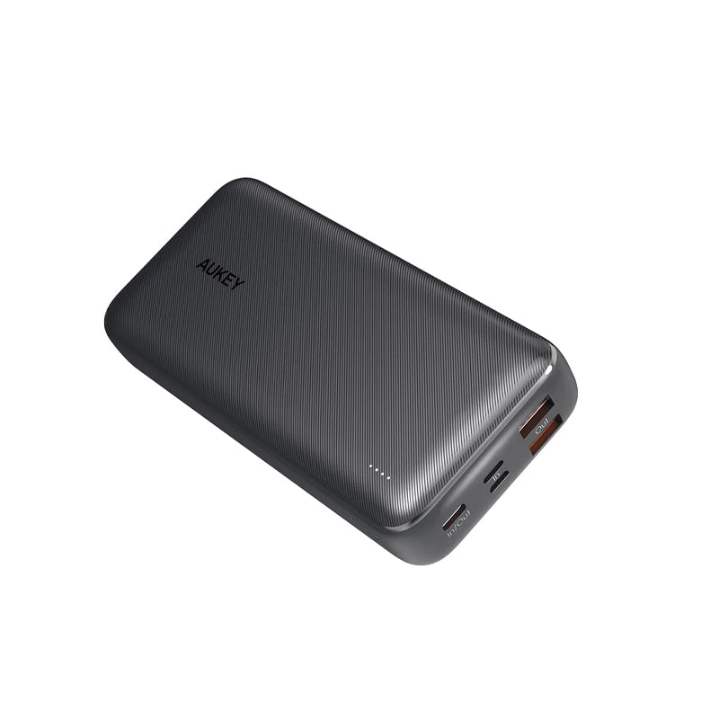 AUKEY Power Bank with Power Delivery & QC 3.0 - 18W / 20000mAh / Black