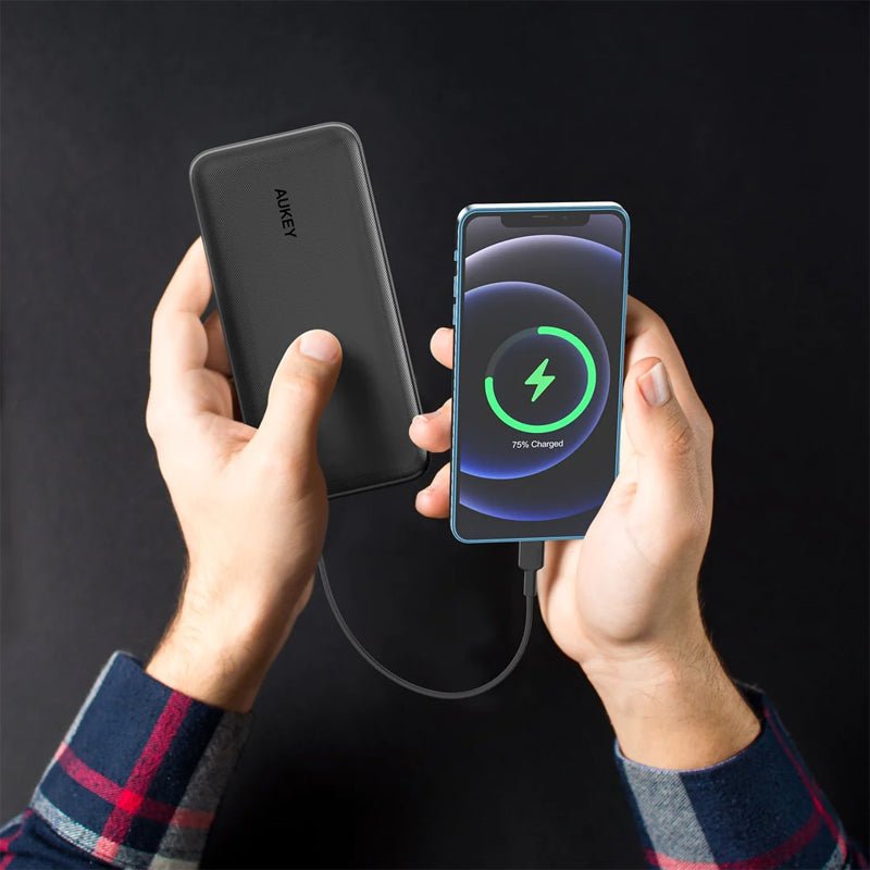 AUKEY Power Bank with Power Delivery & QC 3.0 - 18W / 20000mAh / Black