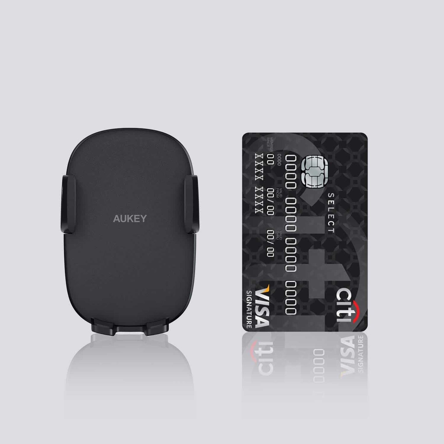 Aukey 360-Degree Flexible Phone Holder - Black