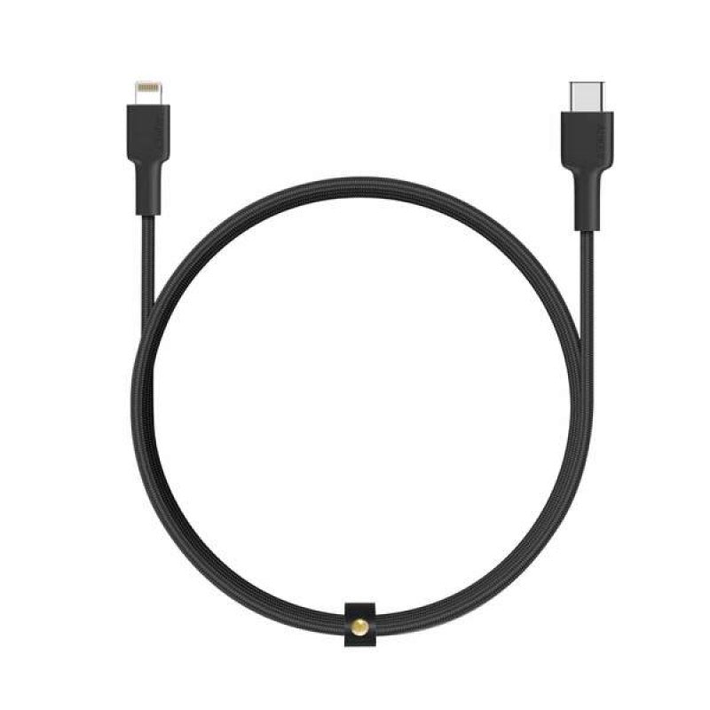 Aukey Braided USB-C to Lightning Cable 1.2 meter, Black