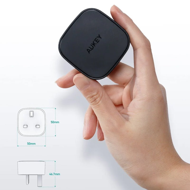 AUKEY USB-C Mini Adapter - 20W / Black