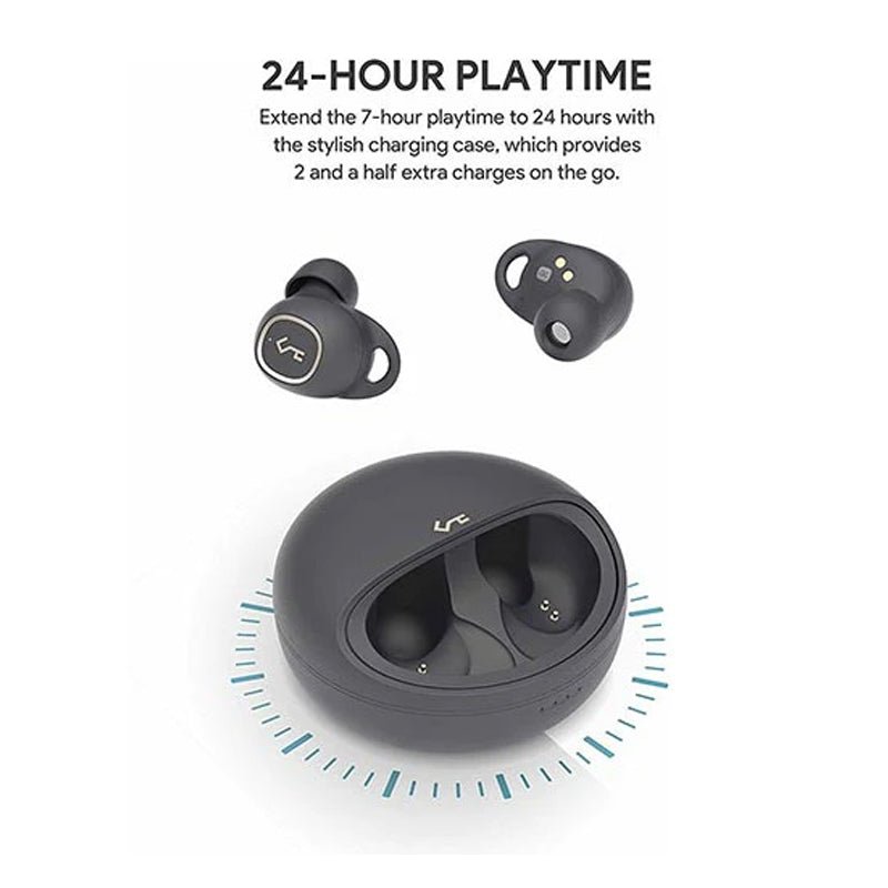 AUKEY True Wireless Earbuds with Rechargeable Case - Black