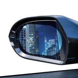 Baseus 0.15mm Rainproof Film for Car Rear-View Mirror (Oval 2 pcs/pack 135*95mm) Transparent