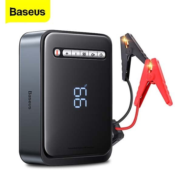 Baseus 2 In 1 Car Jump Starter Power Bank Air Compressor Inflator Pump (1000A)