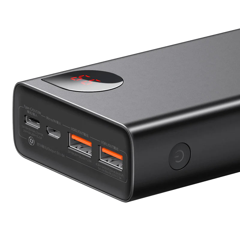 Baseus Adaman Power Bank - 20000mAh / Black