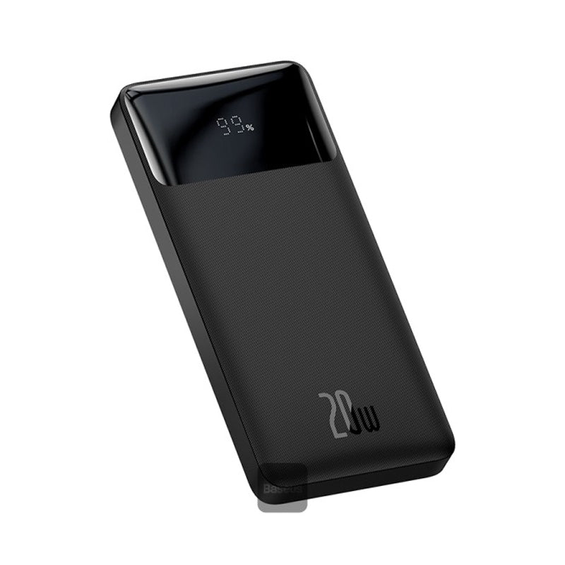 Baseus BiPow Digital Display Power Bank - 10000mAh / Black