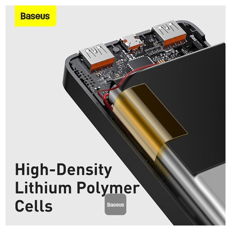Baseus BiPow Digital Display Power Bank - 30000mAh / Black