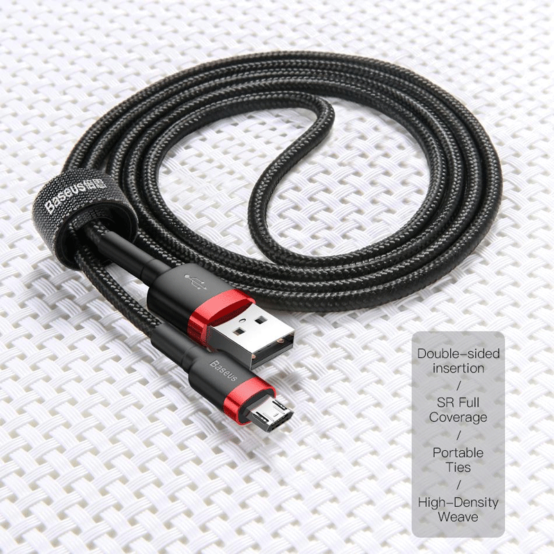 Baseus Cafule Micro-USB Cable - Black /  1 Meter