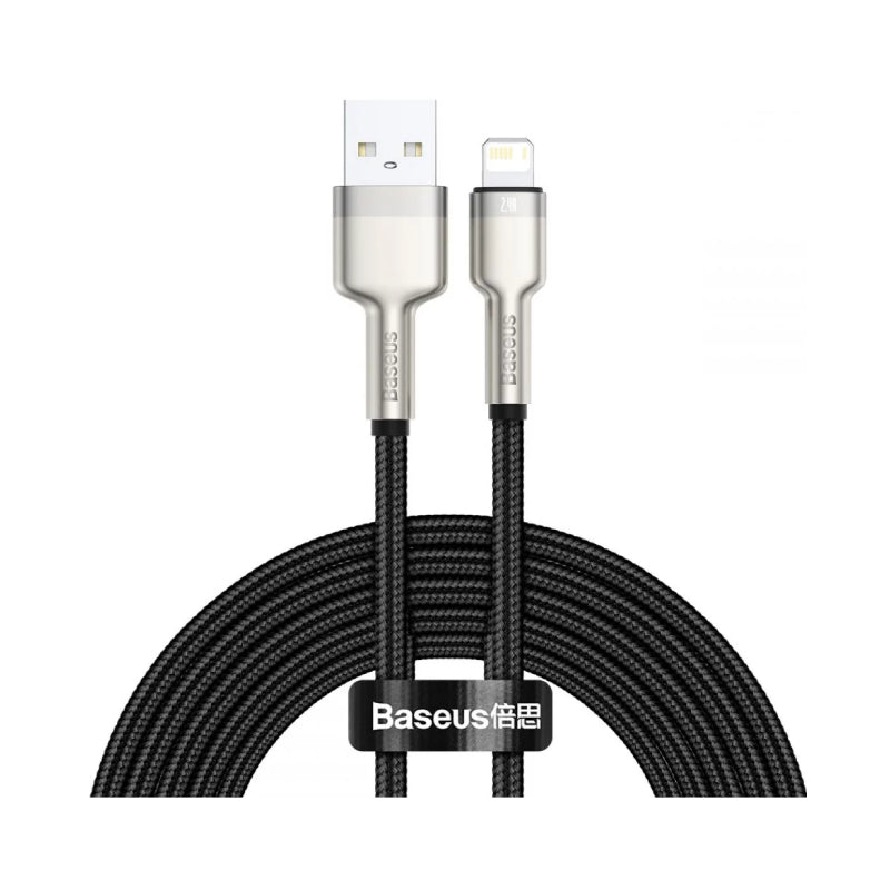 Baseus Cafule Series Metal Data Cable USB to Lightning - 2.4A / 1m / Black