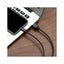 Baseus Cafule USB to Lightning Cable - 1 Meter / Black