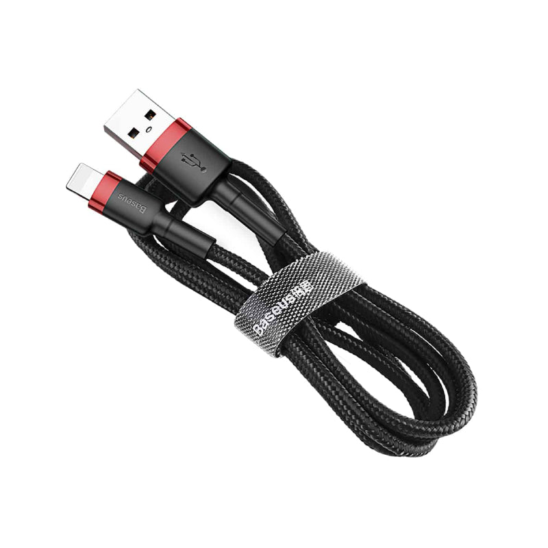 Baseus Cafule USB to Lightning Cable - 2 Meters / Red/Black