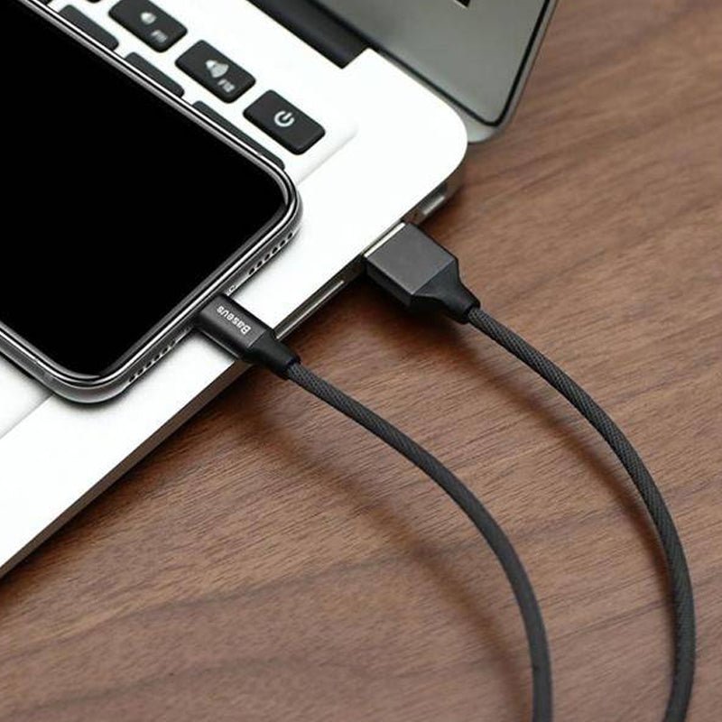 Baseus Cafule USB to Lightning Cable - 3 Meters / Black