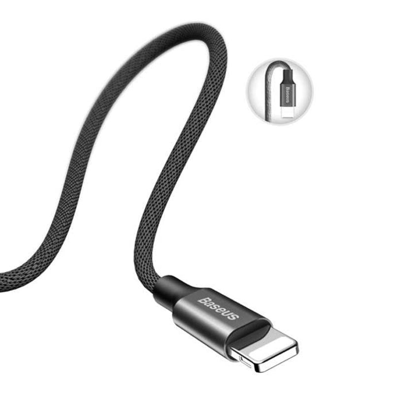 Baseus Cafule USB to Lightning Cable - 3 Meters / Black