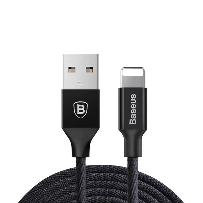 Baseus Cafule USB to Lightning Cable - 3 Meters / Black