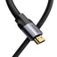 Baseus Enjoyment Series 4KHD Male To 4KHD Male Adapter Cable 3m - Dark gray