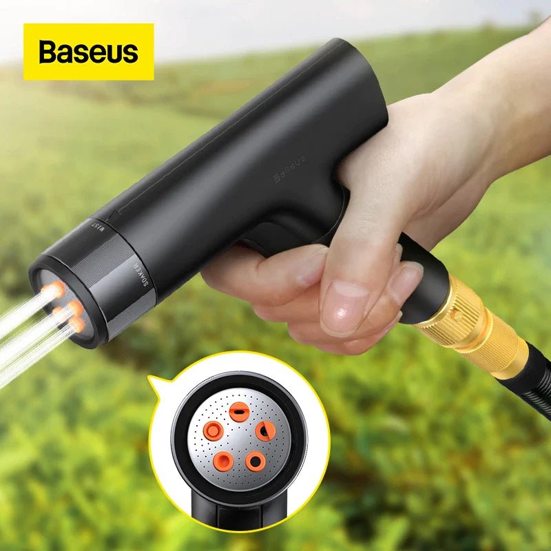 Baseus GF4 Horticulture Watering Spray Nozzle - 15 Meter / Black