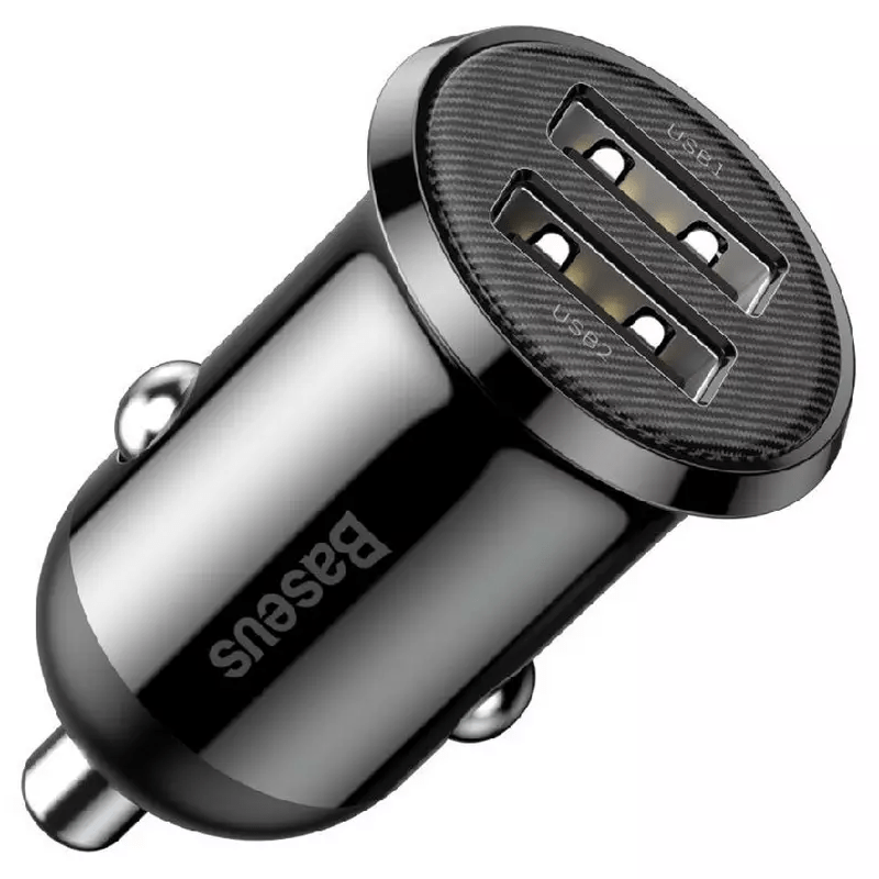 Baseus Grain Pro Car Charger - Black