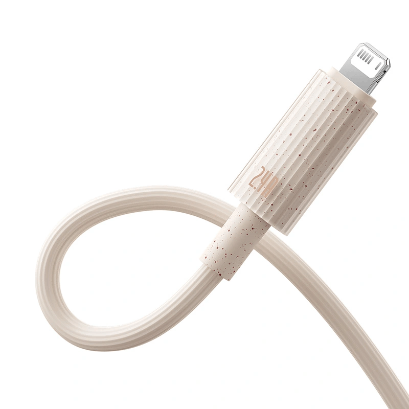 Baseus Habitat Series Fast Charging USB-A to Lightning Cable - 2M / Wheat Pink