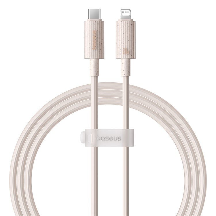 Baseus Habitat Series Fast Charging USB-C to Lightning Cable - 1M / Wheat Pink