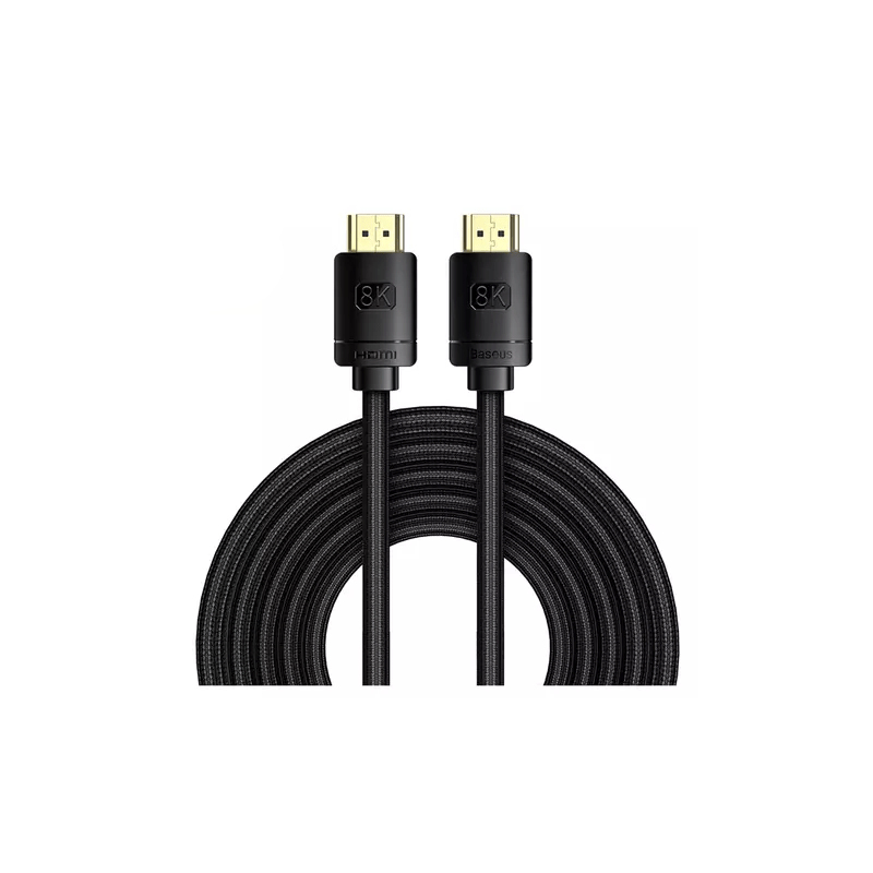 Baseus High Definition Series HDMI 8K to HDMI 8K Adapter Cable 5m - Black