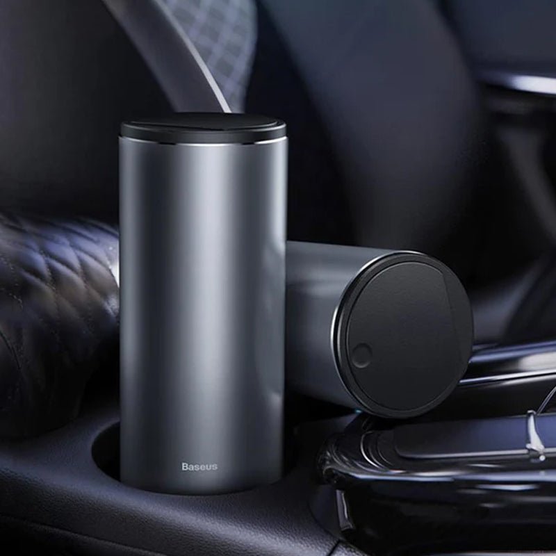 Baseus inAuto Gentleman Style Vehicle-Mounted Trash Can - 500 ml / Black