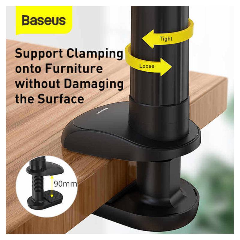 Baseus Otaku Life Rotary Adjustment Lazy Holder - Black