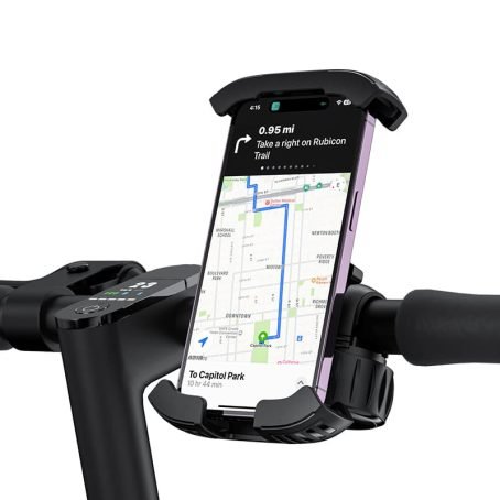 Baseus Quick Go Series Bike Phone Mount - Cluster Black