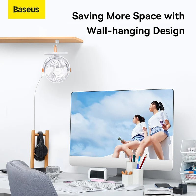 Baseus Serenity Desktop Fan - White