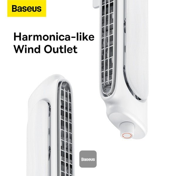 Baseus USB Fan Monitor Clip On &amp; Stand-Up Desk Fan – Bladeless Strong Wind Air Condition