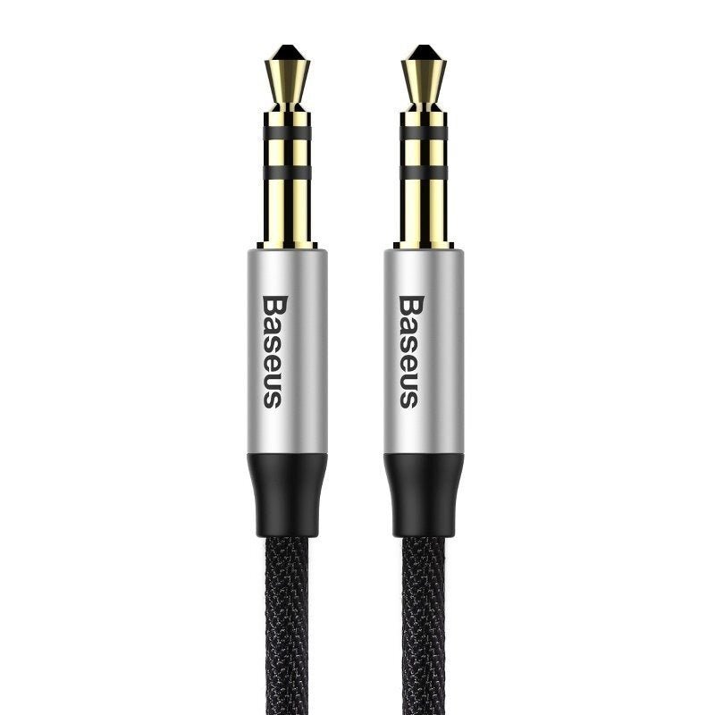 Baseus Yiven Audio Cable(Male to male) M30 - 1.5m / Silver/Black