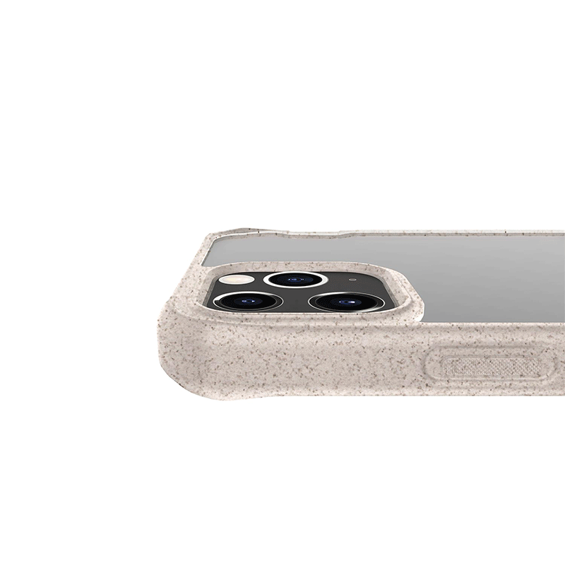 Itskins Biodegradable Case For iPhone 12 & 12 Pro - Natural And Transparent