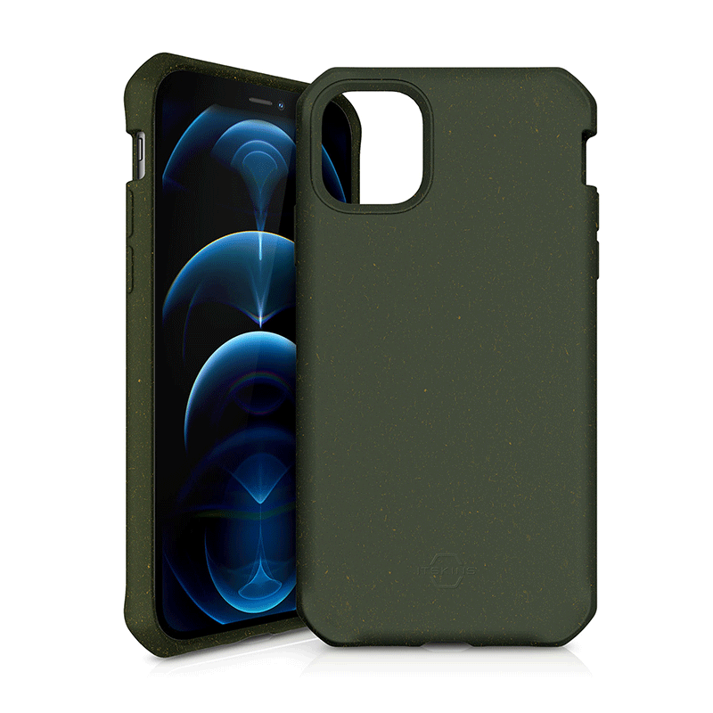 Itskins Biodegradable Case For iPhone 12 Pro Max - Kaki