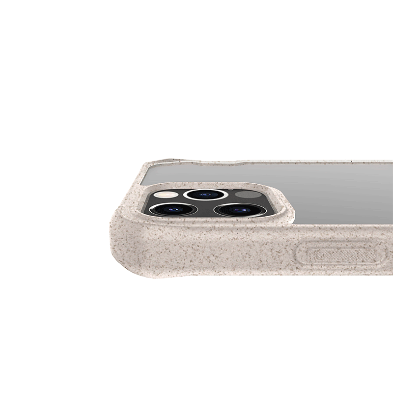 Itskins Biodegradable Case For iPhone 12 Pro Max - Natural And Transparent