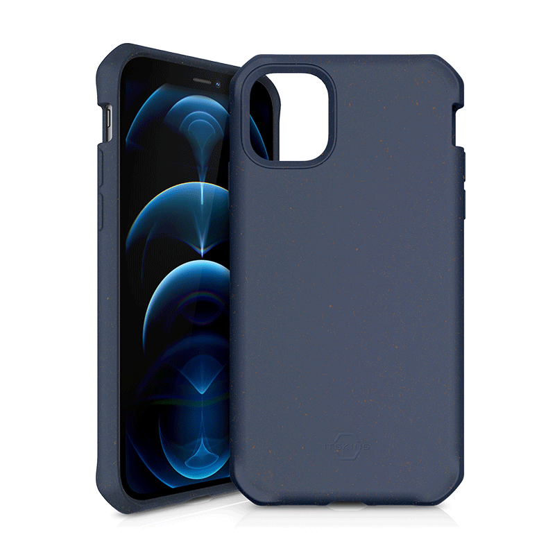 Itskins Biodegradable Case For iPhone 12 Pro Max - Pacific Blue