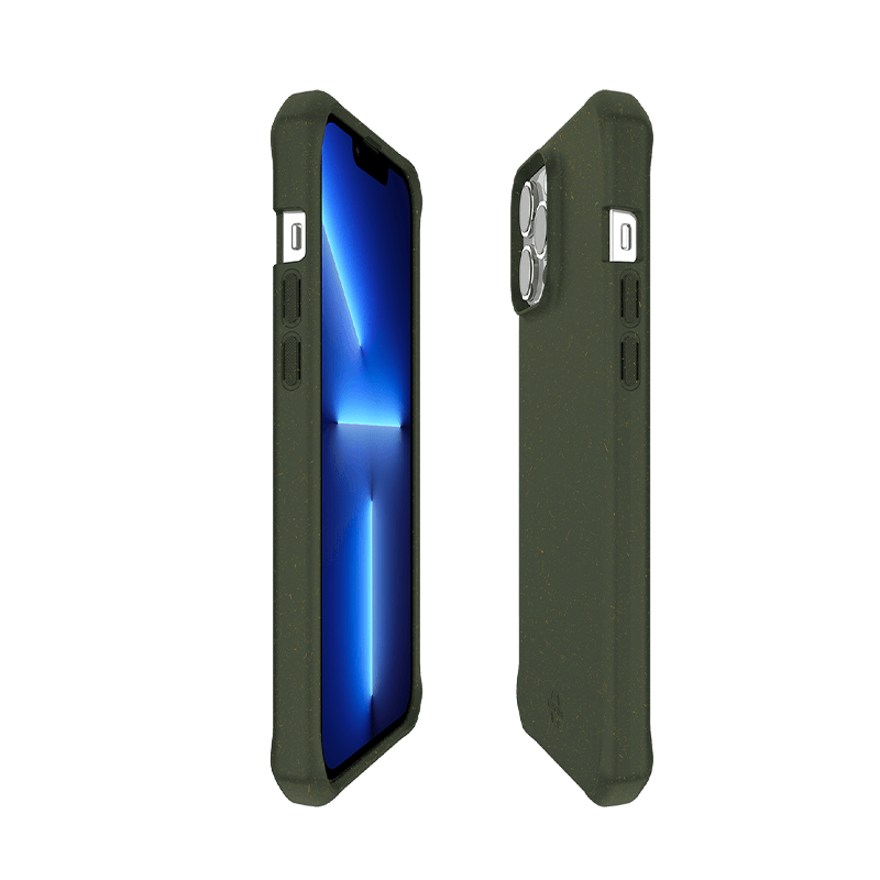 Itskins Biodegradable Case For iPhone 13 Pro Max - Olive Green