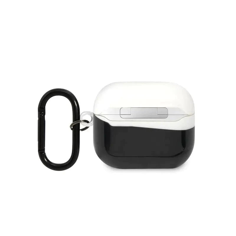 BMW Apple Airpods 3 Motorsport TPU Case With Transparent Lid - Black