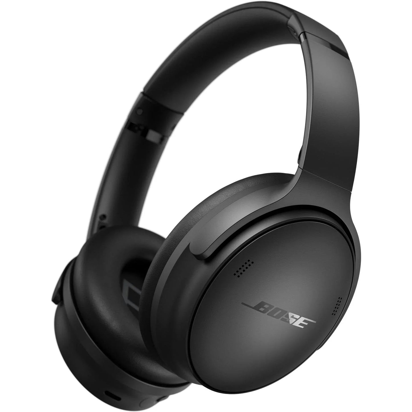 Bose QuietComfort QuietComfort لاسلكي لإلغاء الضوضاء سماعات الرأس - 3.5 ملم / بلوتوث / يو اس بي / تايب-سي - أسود - أسود