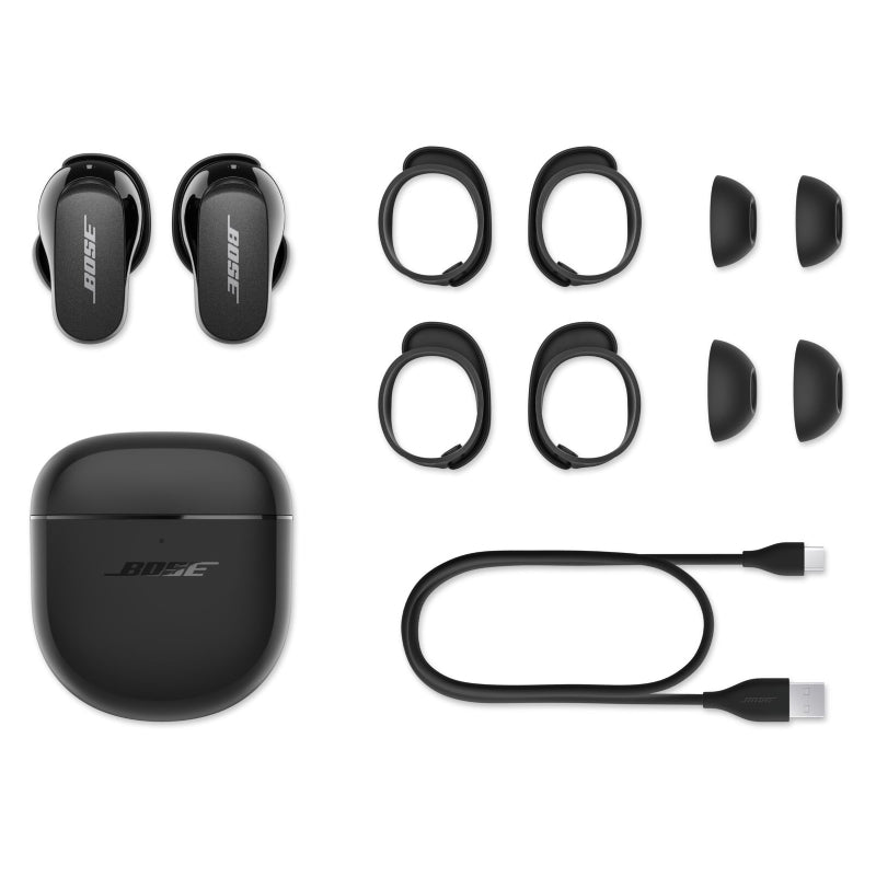 Bose QuietComfort Ultra - Bluetooth 5.3 / USB Type-C / Black - Earbuds