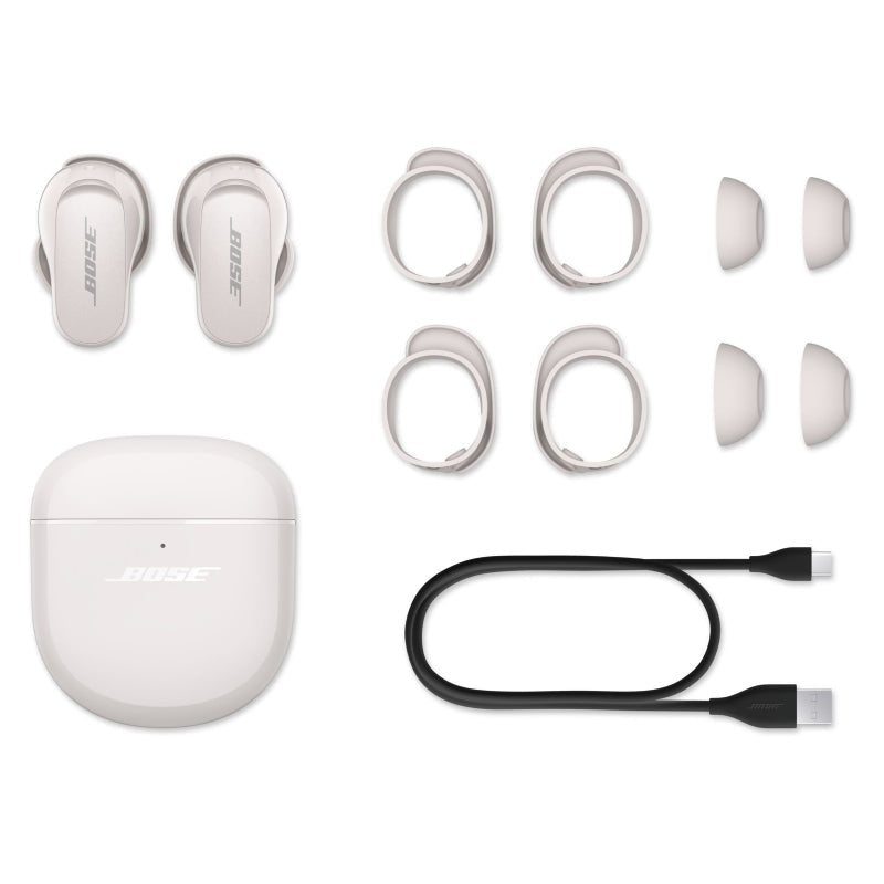 Bose QuietComfort Ultra - Bluetooth 5.3 / USB Type-C / White - Earbuds