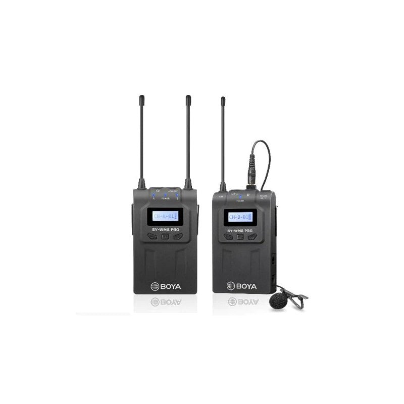 BOYA BY-WM8 Pro-K1  UHF Dual-Channel Wireless Microphone System