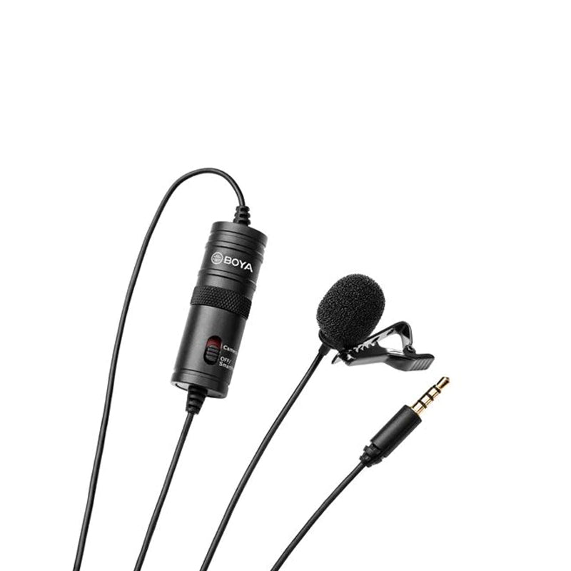 BOYA Lavalier microphone with XLR - Black