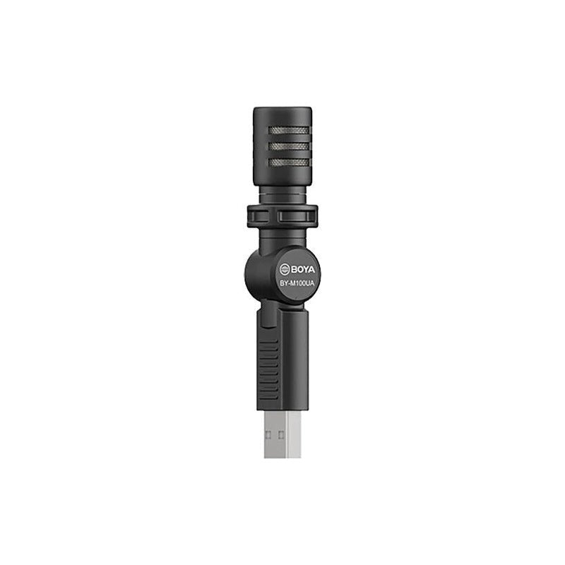 BOYA Miniature Condenser Smartphone mic (USB Jack) - Black