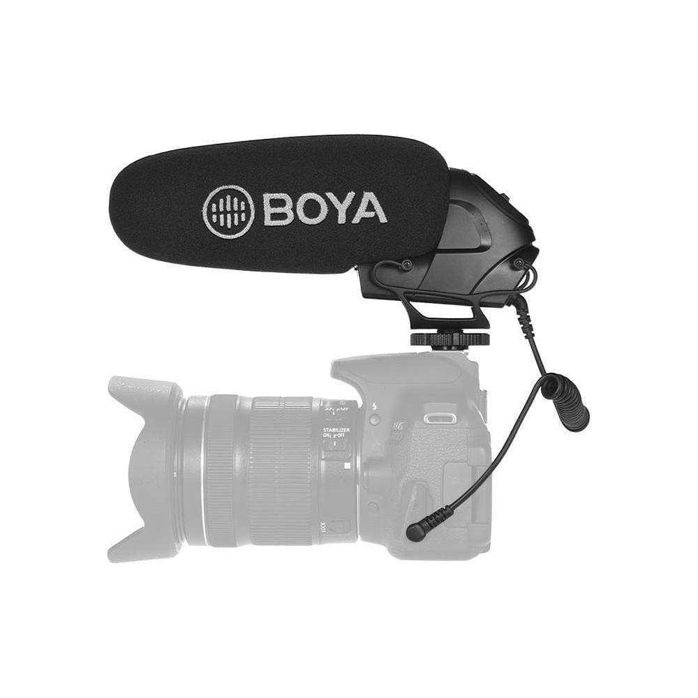 BOYA Super-cardioid Shotgun Microphone - Black