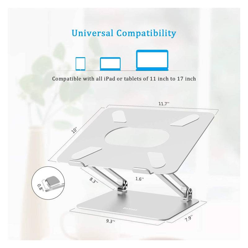 Boyata Multi-Angle Laptop Stand - Universal / Silver - Laptop & Accessories