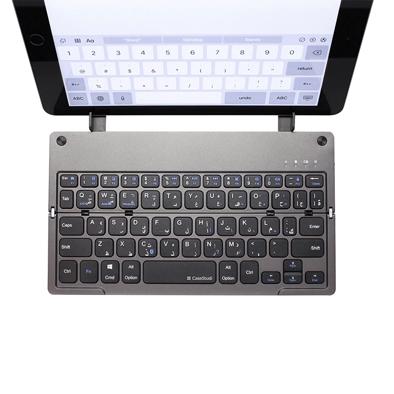 Case Studi Foldboard Bluetooth Wireless Keyboard -Grey